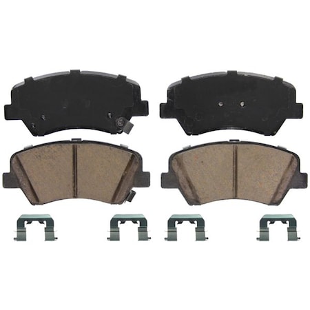Wagner Brakes Ceramic Disc Pad Set, Zd1543 ZD1543